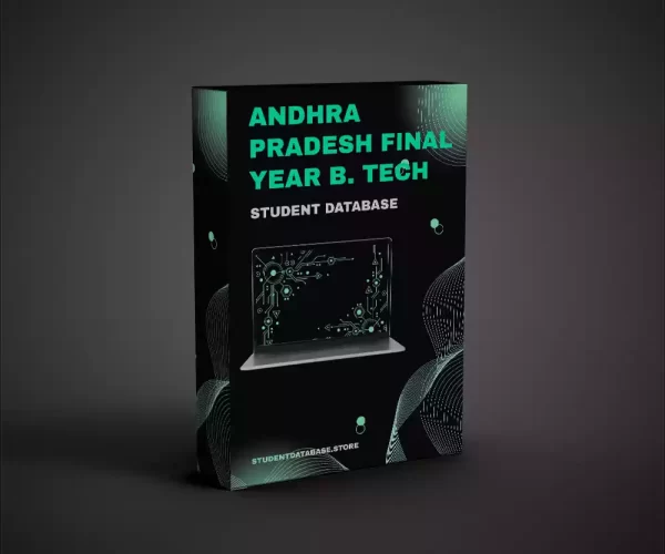 Andhra Pradesh Final Year B. Tech Student Database 2023