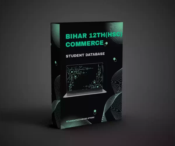 Bihar 12th (HSC) Standard Commerce Student Database 2023