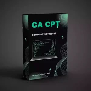 CA CPT Student Database