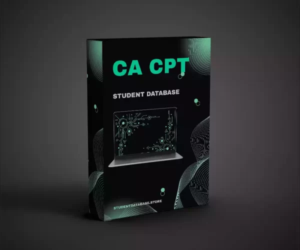 CA CPT Student Database