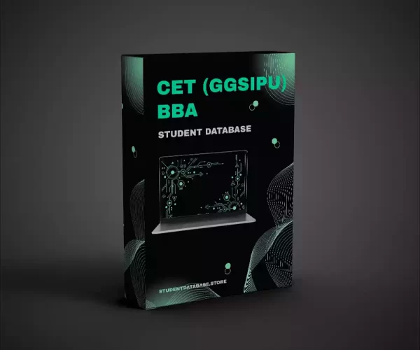 CET (GGSIPU) BBA Student Database