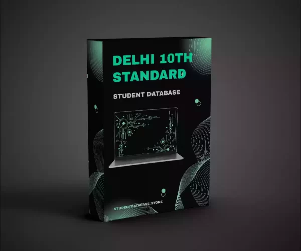 Delhi 10th Standard Student Database 2023