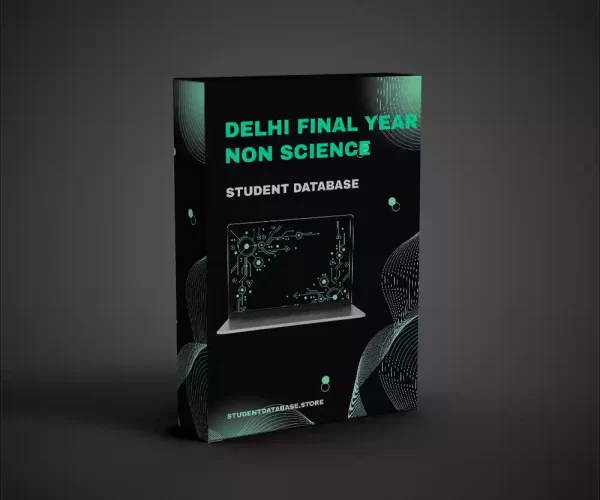 Delhi Final Year Non Science Student Database 2023