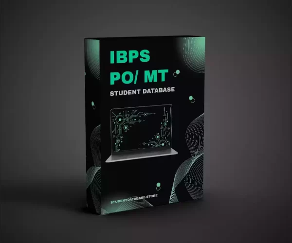 IBPS PO/ MT Student Database