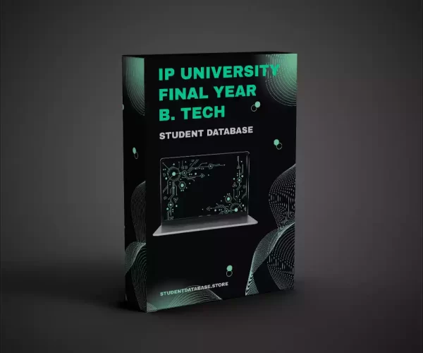 IP University Final Year B. Tech Student Database 2023