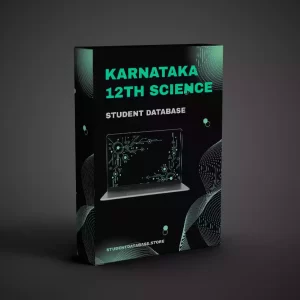 Karnataka 12th (HSC) Science (PUC) Student Database 2023