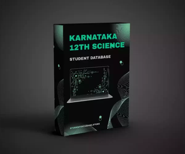 Karnataka 12th (HSC) Science (PUC) Student Database 2023