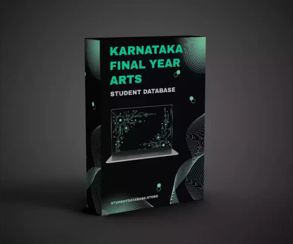 Karnataka Final Year Arts Student Database 2023