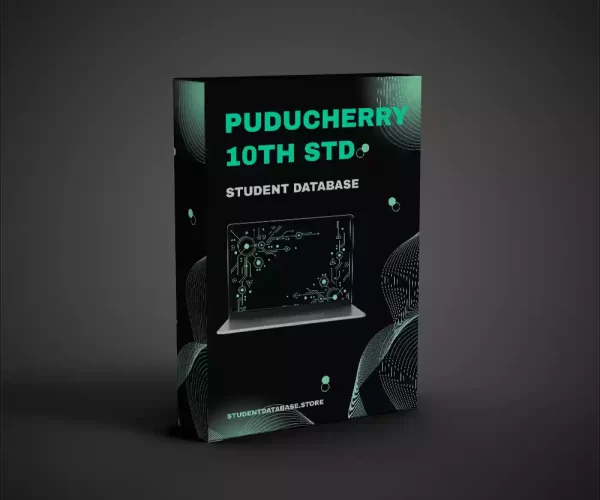 Puducherry 10th Standard Student Database 2023