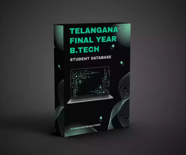 Telangana Final Year B. Tech Student Database 2023